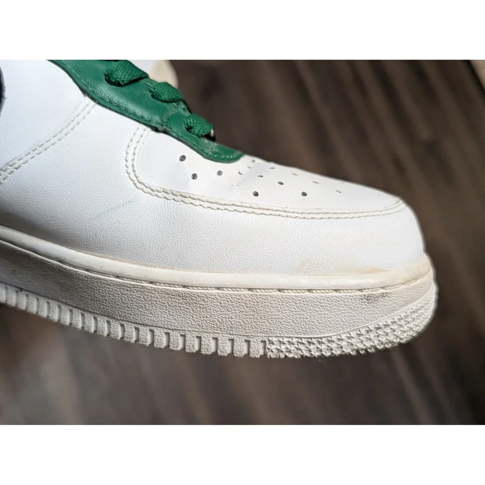 Nike Air Force 1 Low 07 White Forest Green 317295-101  Mens Size 10.5 2007 - Picture 8 of 8